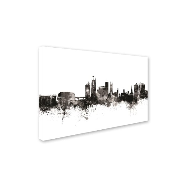 Michael Tompsett 'Derby England Skyline III' Canvas Art,22x32